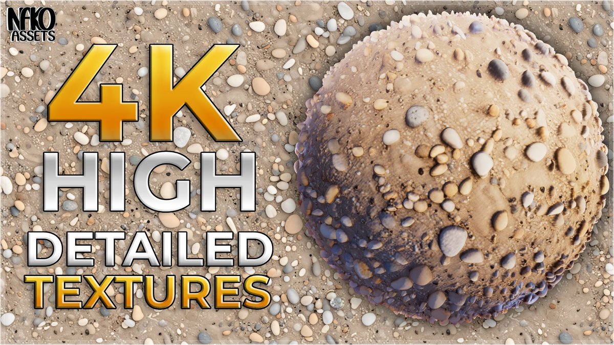 Forest 4K Materials x118 Textures of Realistic Nature | PBR HQ Terrain Pack