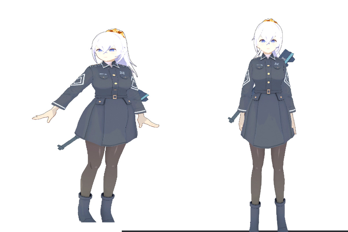 Anime Combat Military Officer