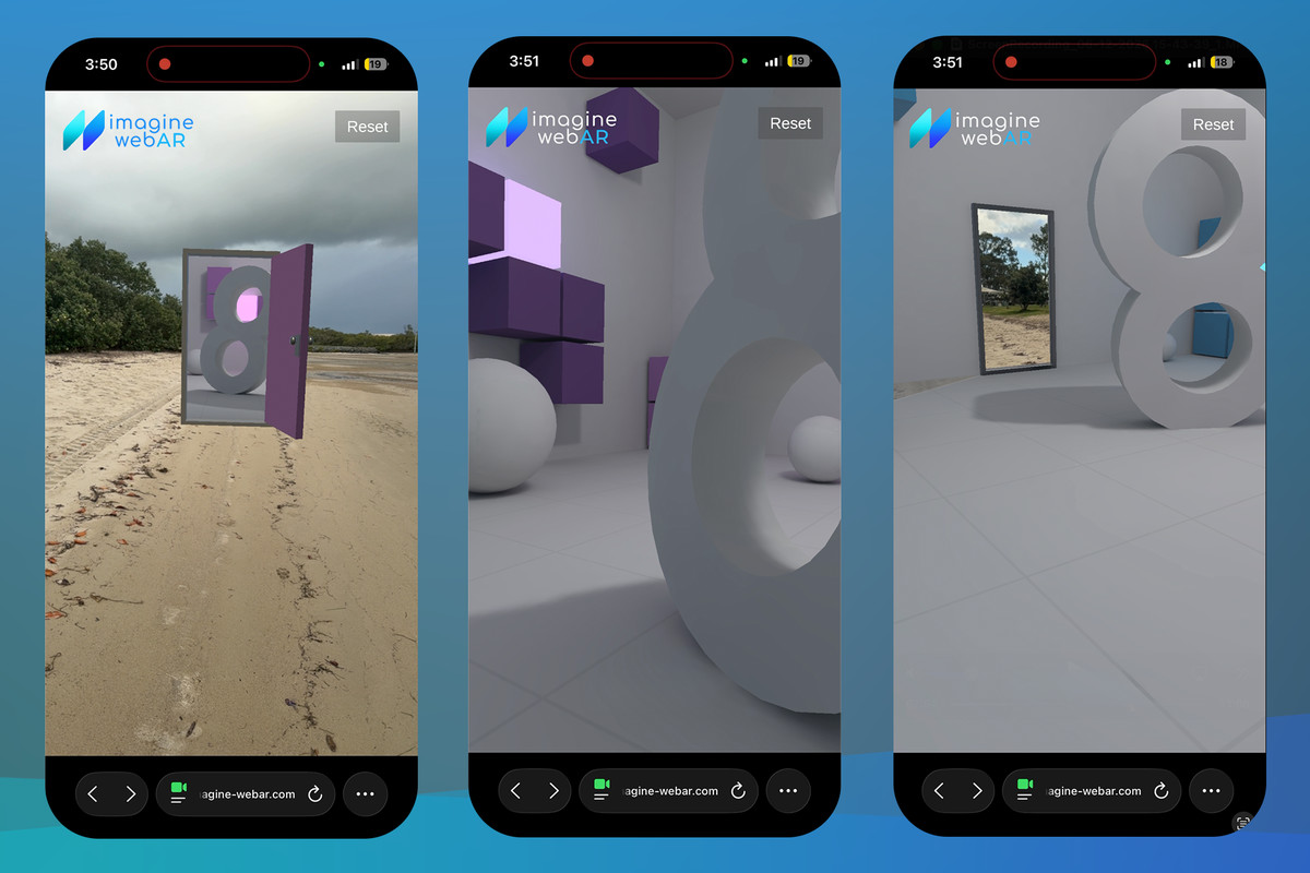 Imagine WebAR - WorldTrackerV8
