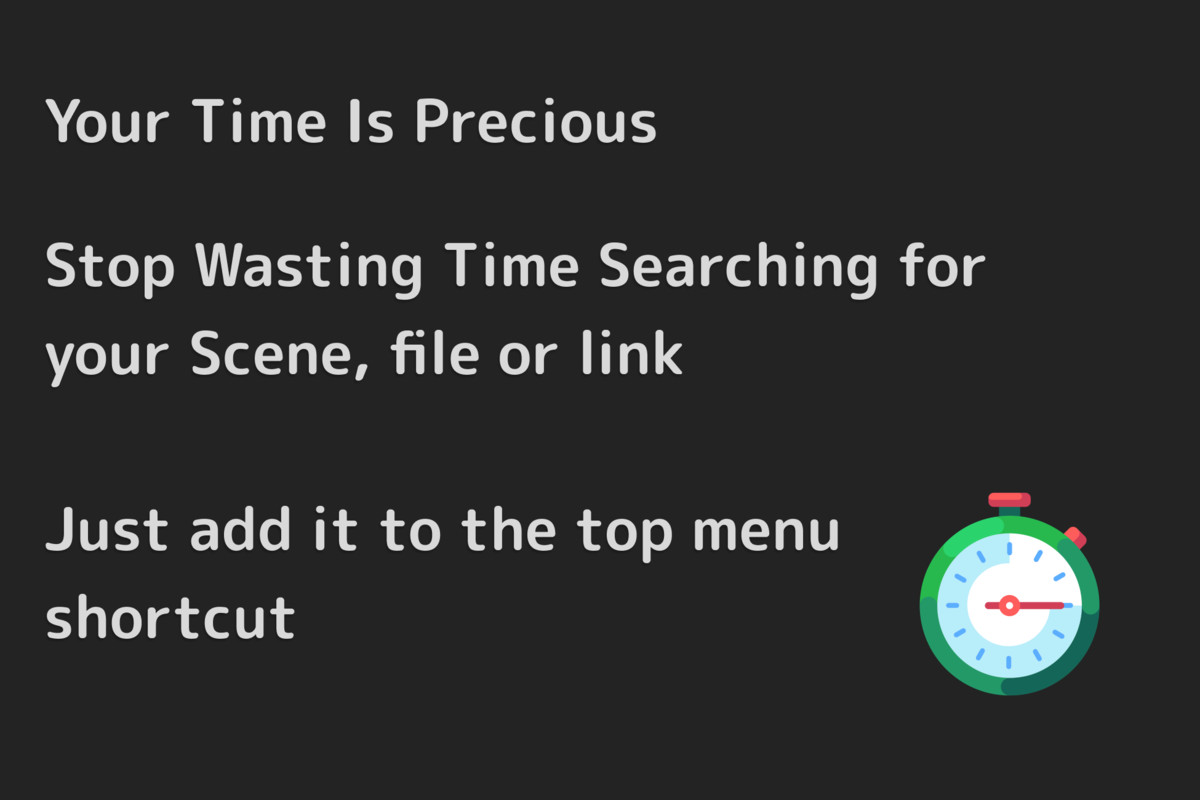 Top Menu Shortcuts - Speed Up your workflow