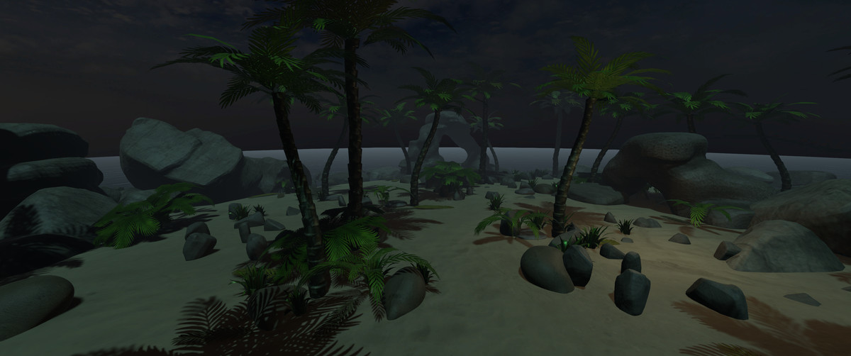 Realistic Beachfront Nature Island 4 Asset Package