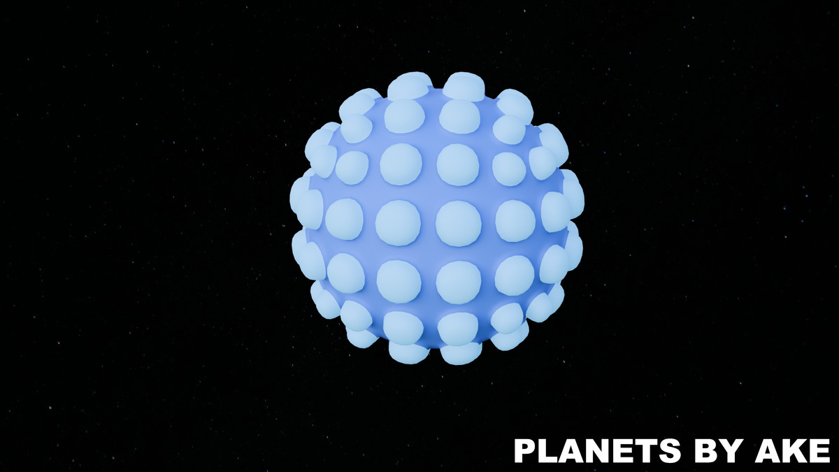 Planets - Stylized Low Poly Asset Pack by Ake