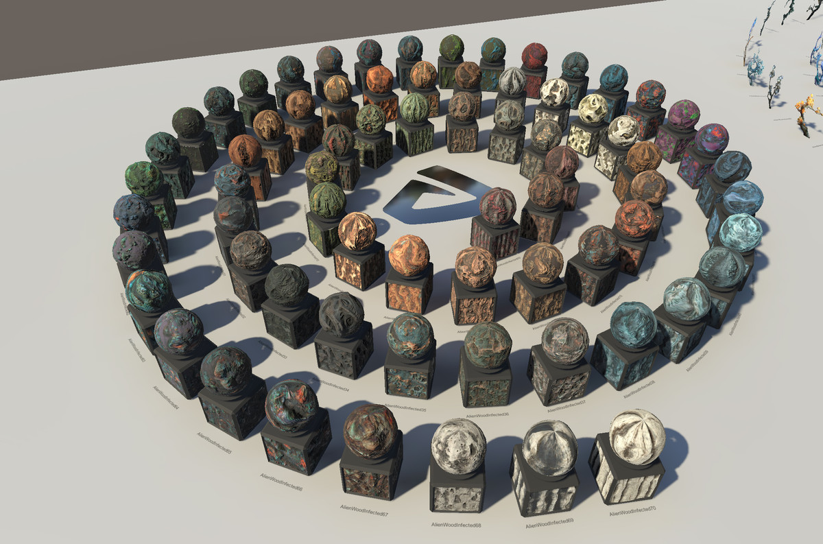 Alien Nature Materials - Wood Special