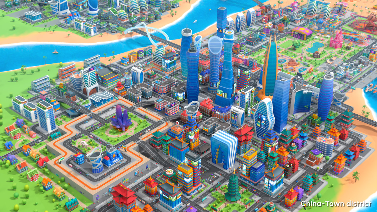 Cartoon City - Low Poly City 3D Models Pack