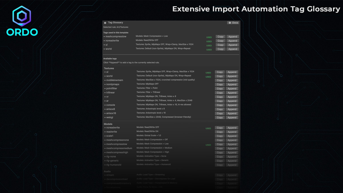ORDO - Project Automation Organizer