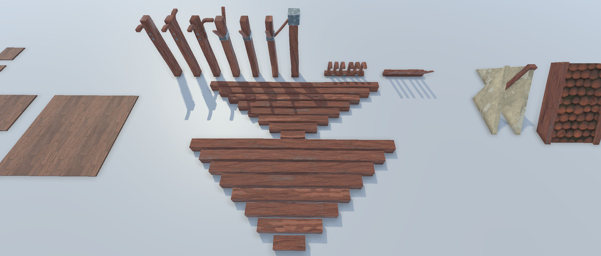 Modular Medieval House Pack