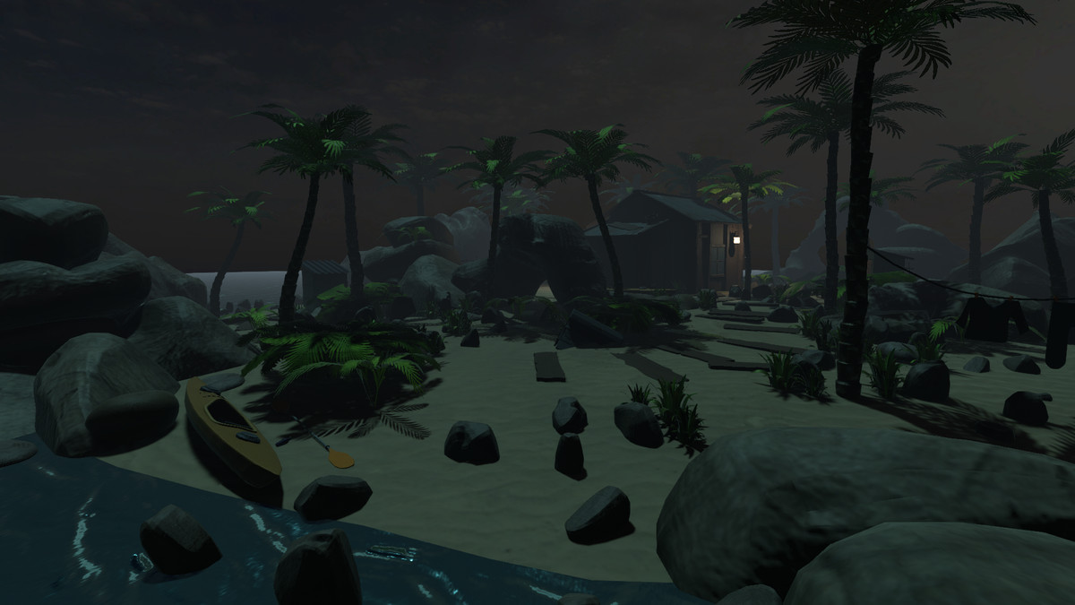 Realistic Beachfront Small Cabin Asset Package