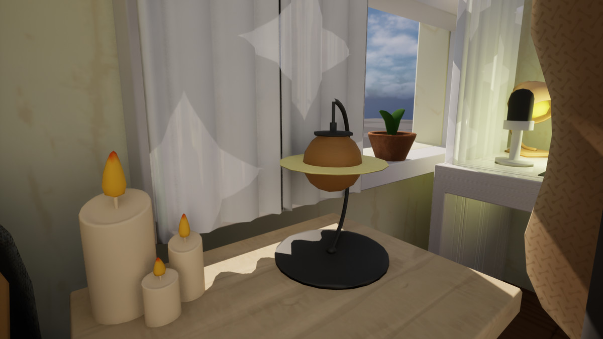 Stylized Gaming Room Environment