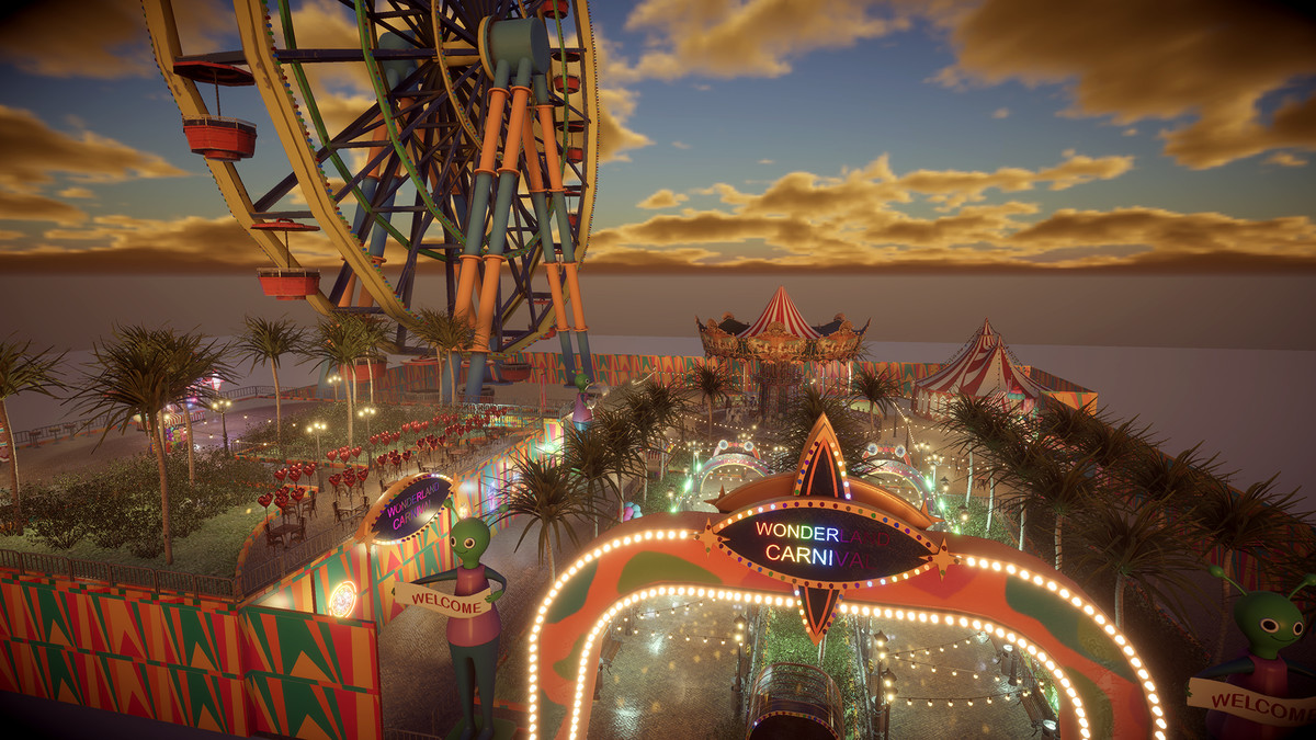 Amusement Park Wonderland Carnival