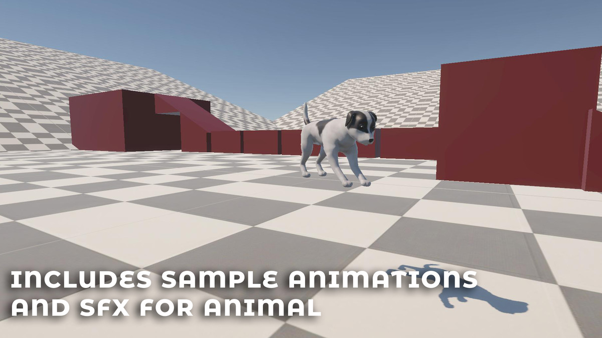 Animal Controller | Physics based Biped and Quadroped movement System