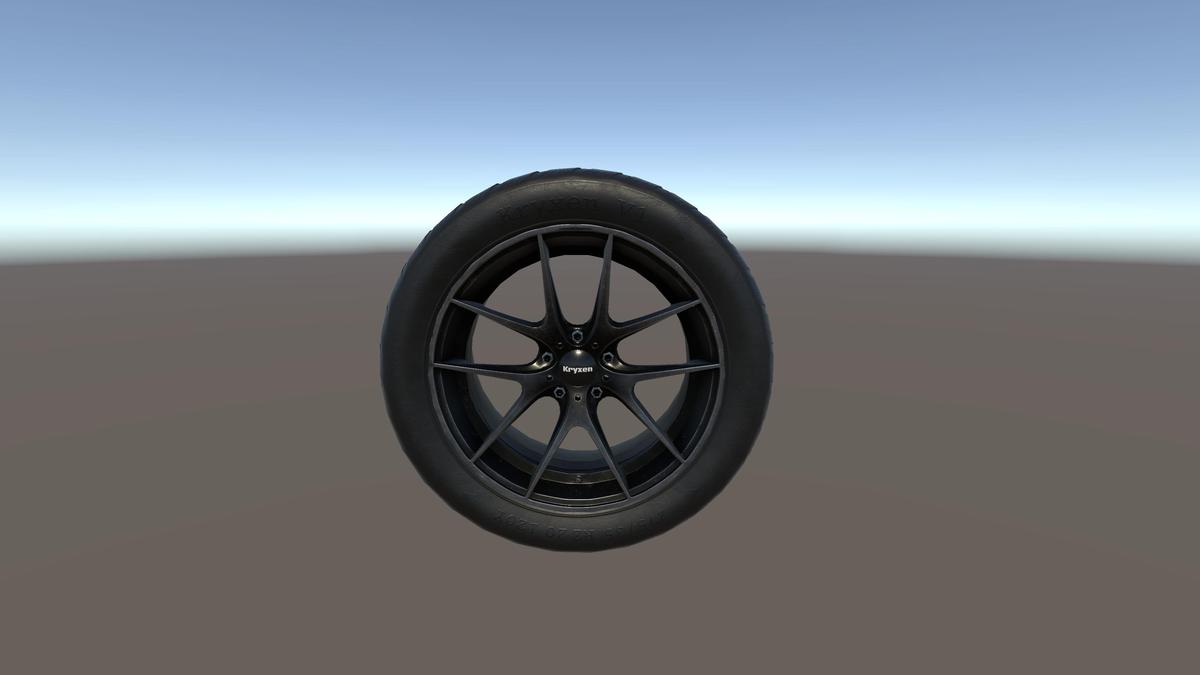 Kryxen Wheel V1 - Gunmetal - Game Ready
