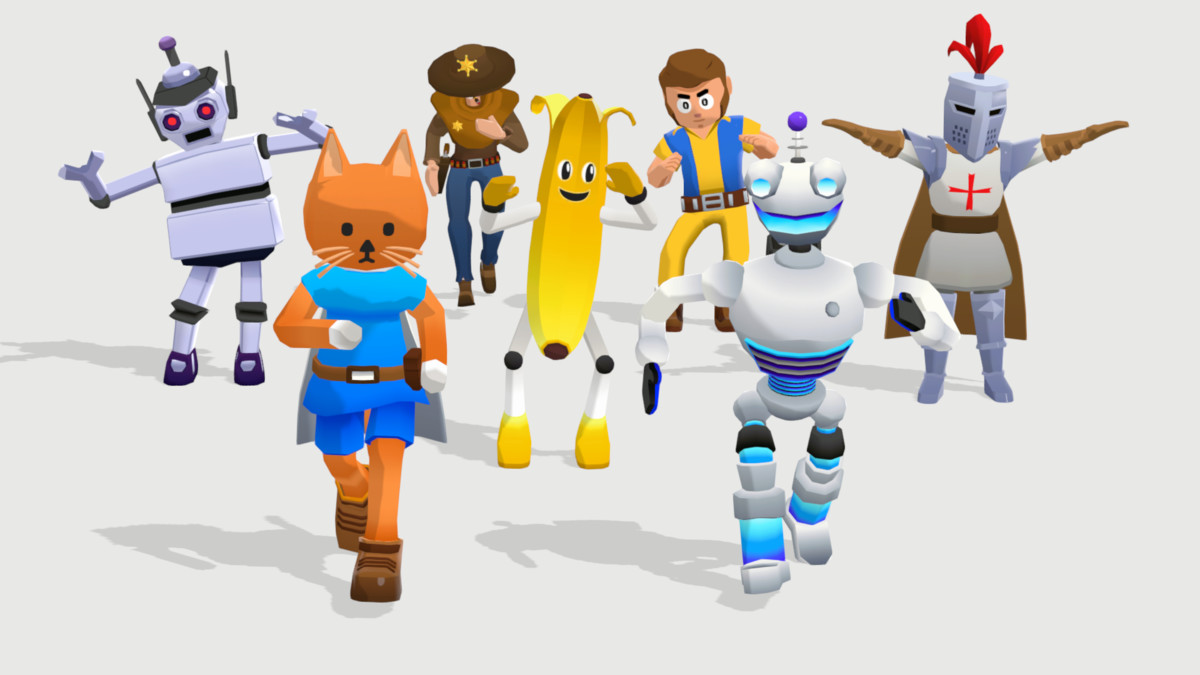 Stylized Characters Pack - Low Poly 3D Models