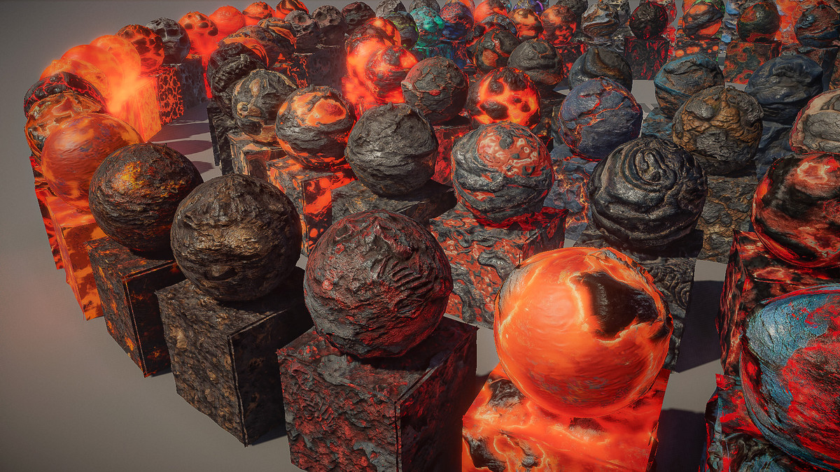 Alien Ground Materials - Magmatic