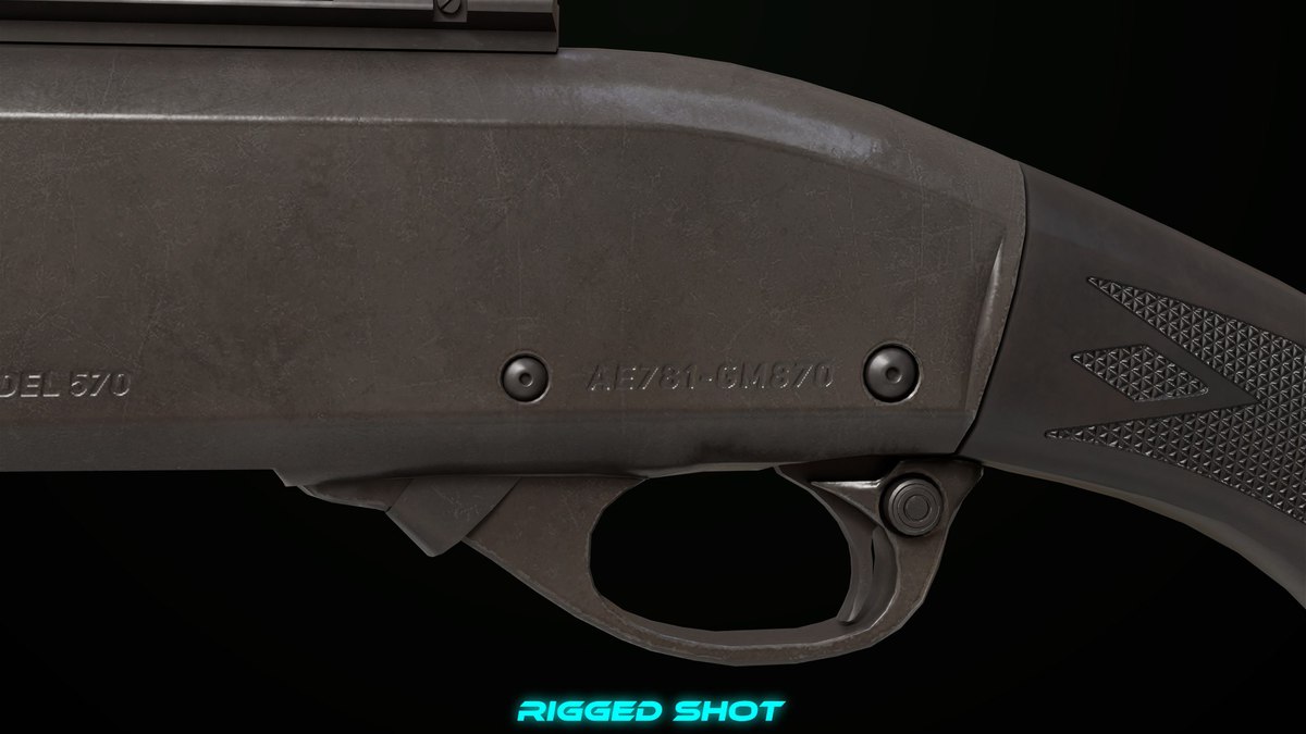 Shotgun Collection 01 URP HDRP Textures