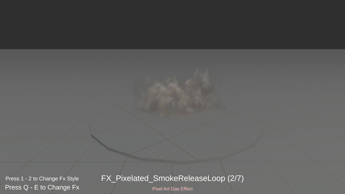 Realistic - Pixelated - Anime Smoke Vfx Pack