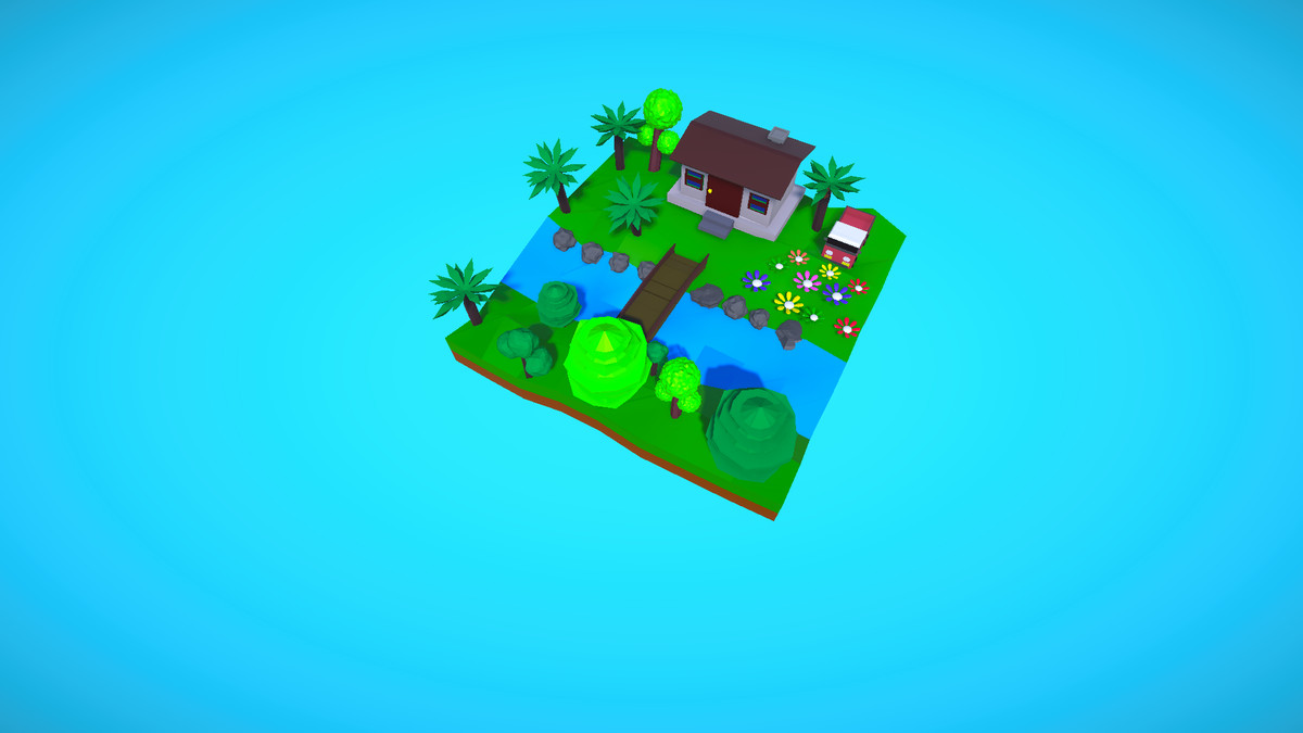 Low Poly Mini Islands 2