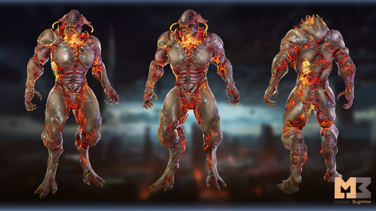 Character Alien Warrior 05