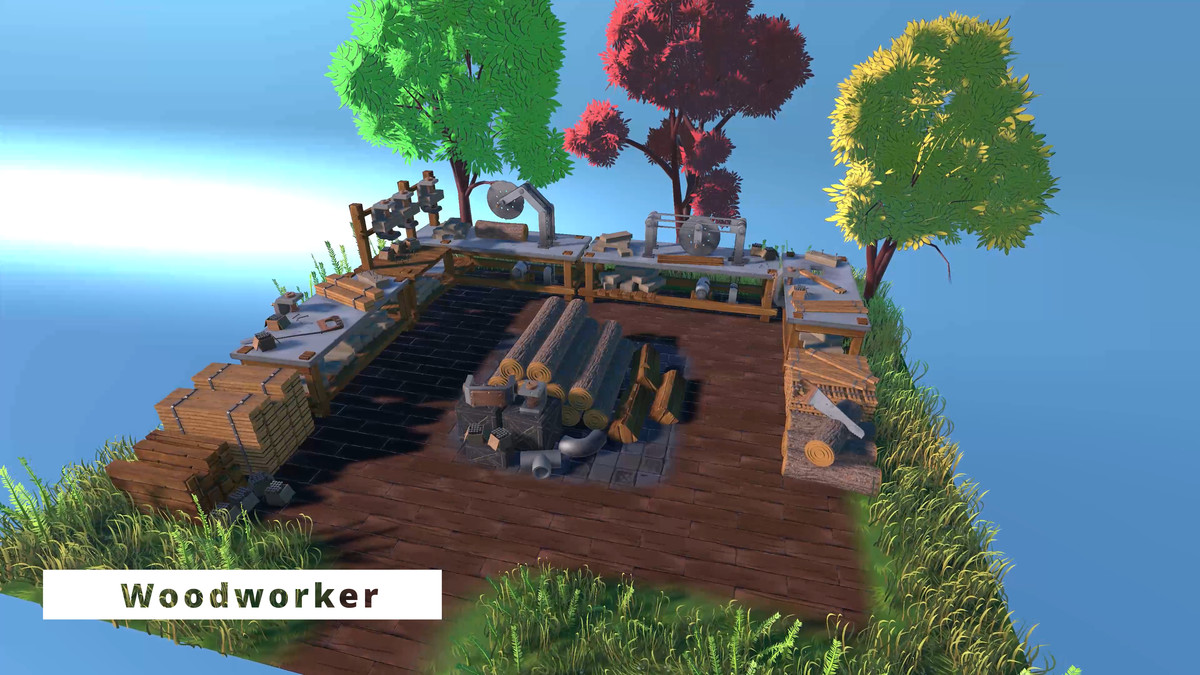 Ultimate Crafting Stations Pack - Stylized - Low Poly - 100% Modular