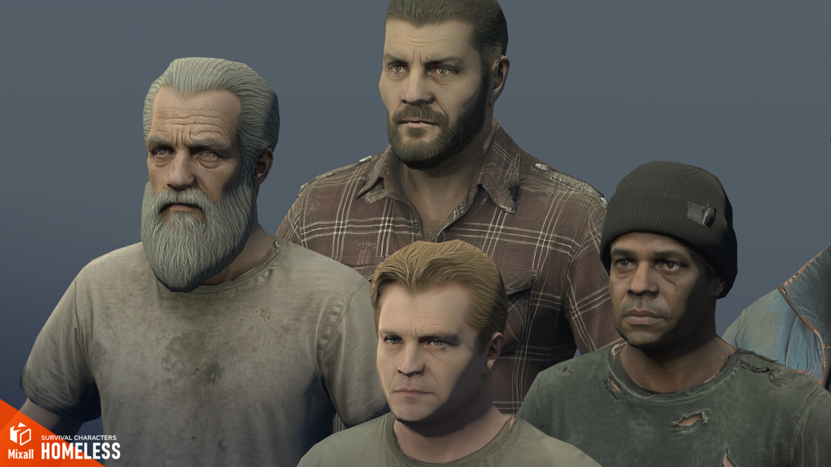 Homeless - survival characters