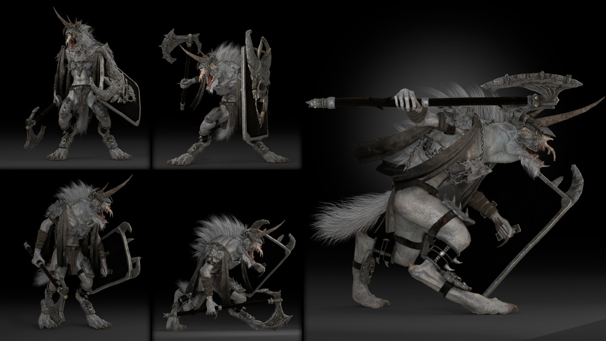 Ashen Brutal Warrior