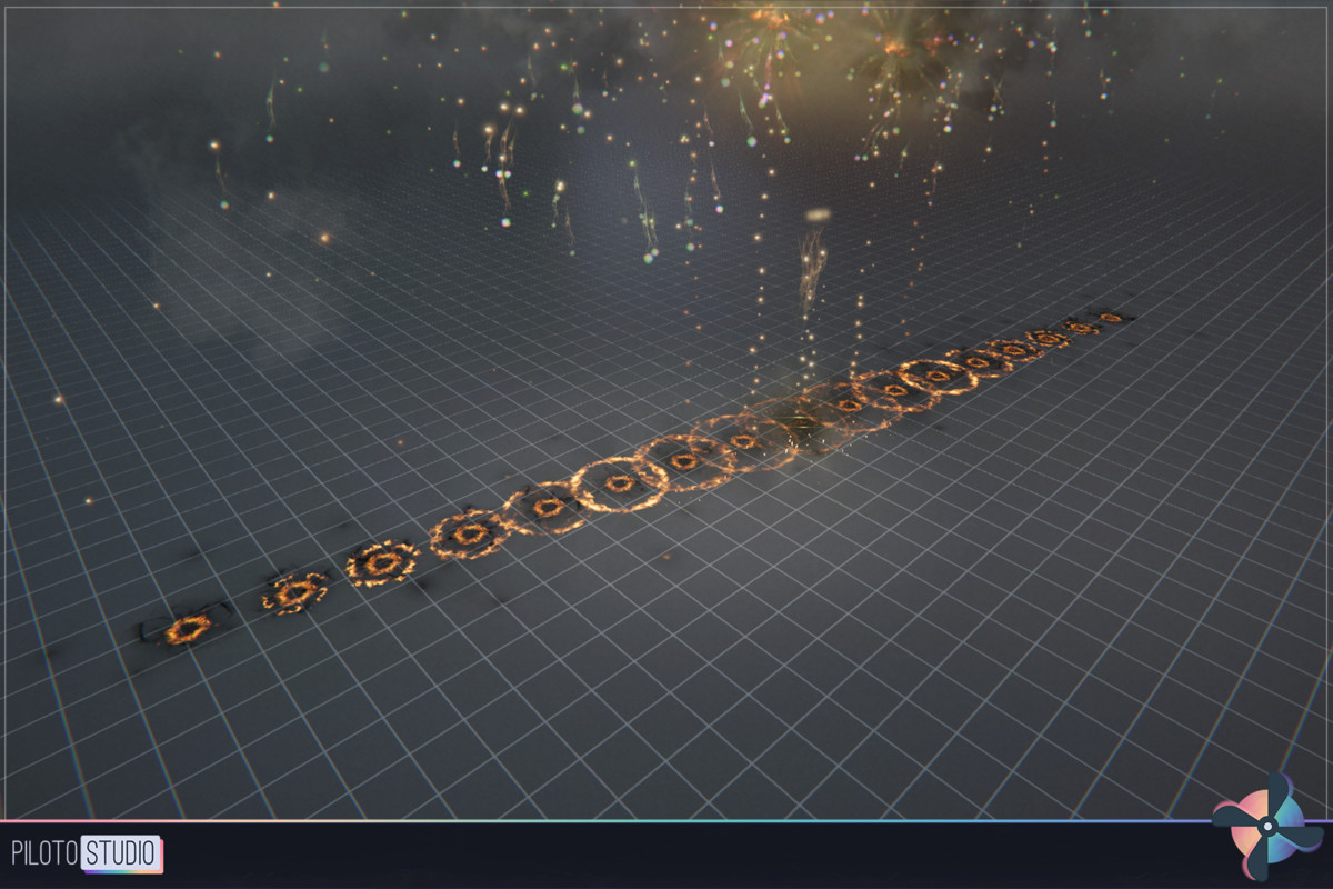 Realistic Fireworks VFX