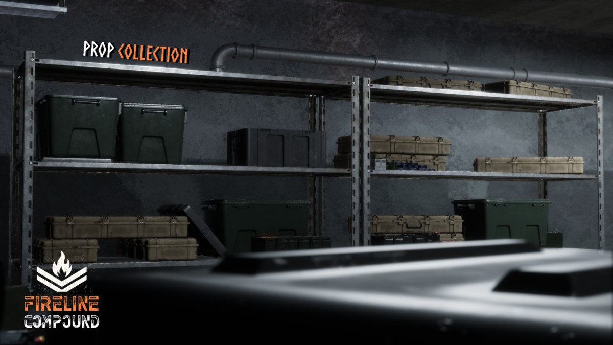 Modular Shooting Range (Military Base, Military Facility, Shooting Range, Army)