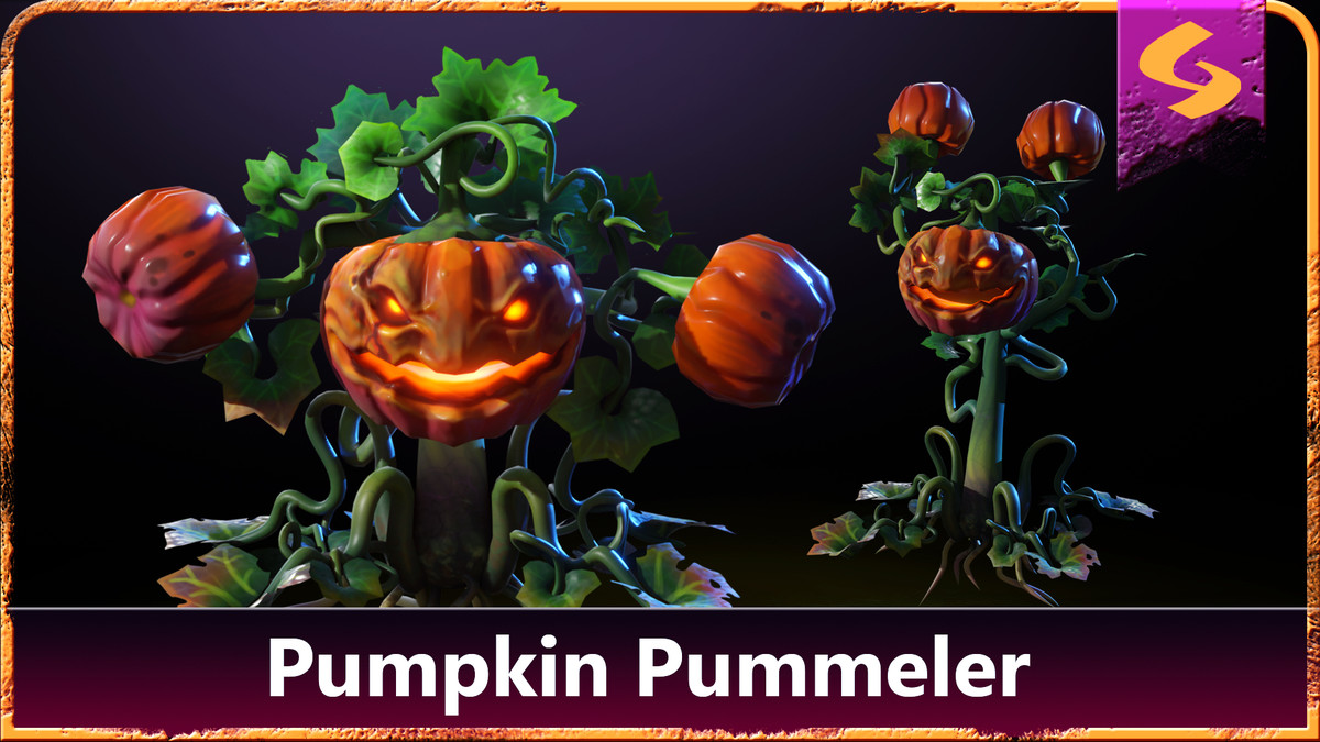 Pumpkin Pummeler | Game-Ready Stylized Monster