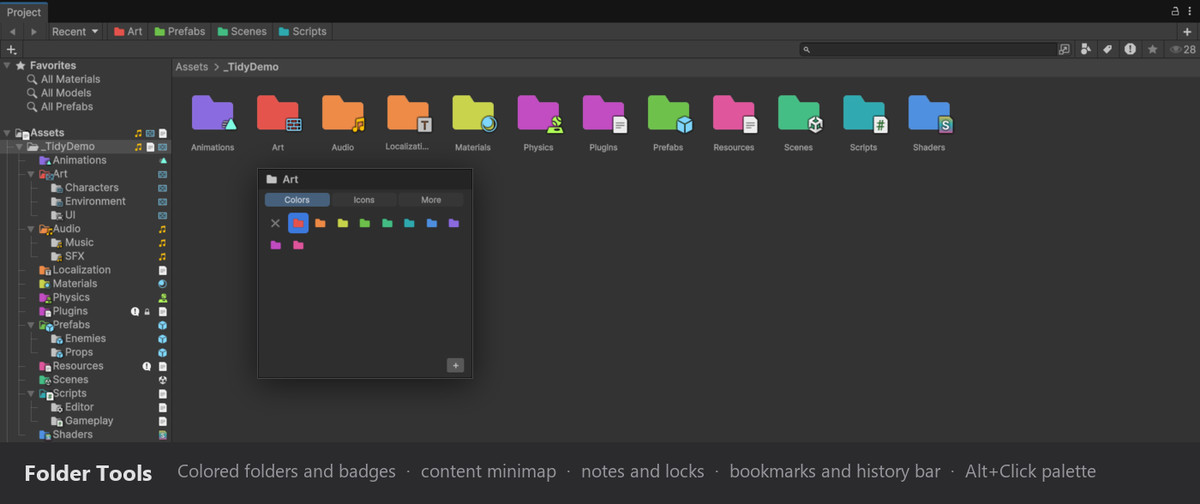 Tidy Tools – Folder & Hierarchy Organizer