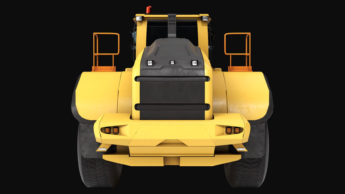 Mining Truck 02 URP HDRP Textures