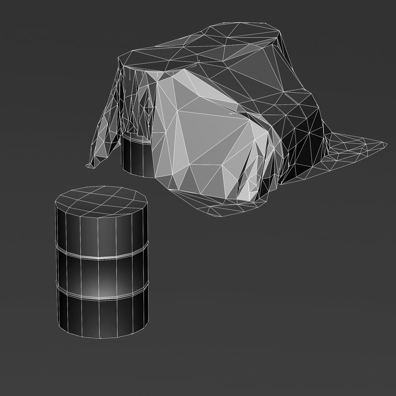 Industrial Props Pack – 10 Low-Poly PBR Models