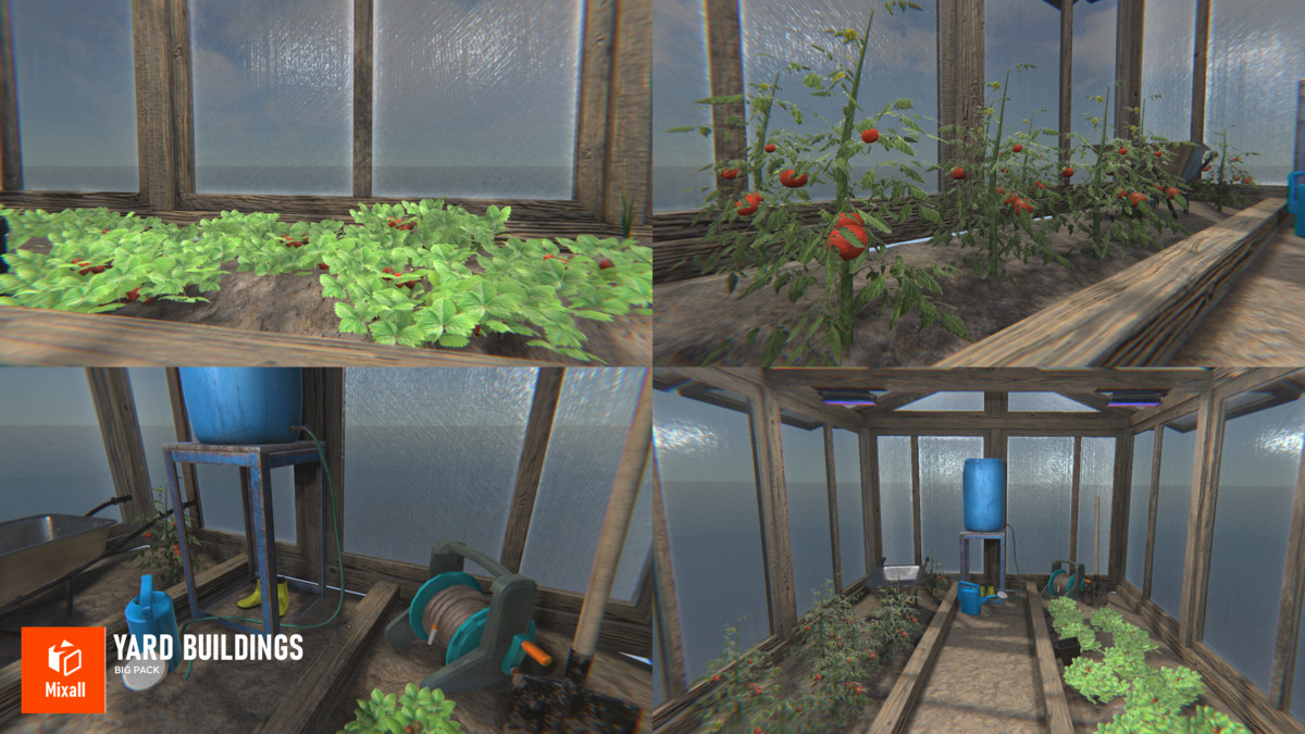 Yard buildings - Big Pack