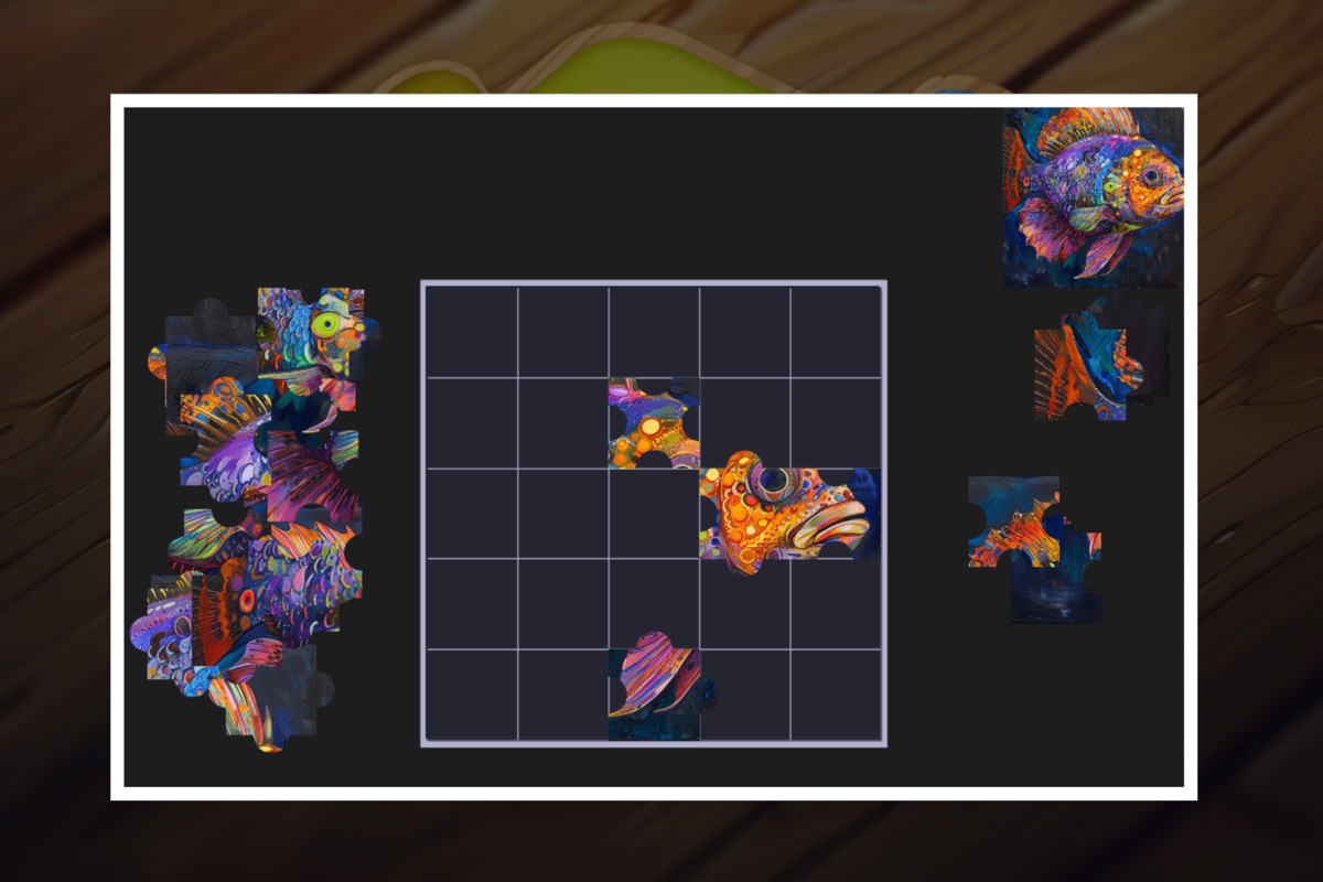 Advanced Jigsaw Puzzle Game Template - Complete System