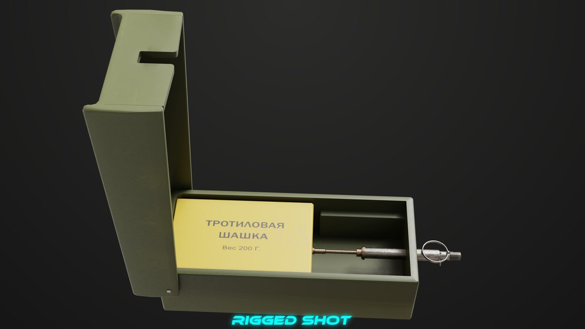 Mine Bomb Collection Single Mat HDRP URP Textures