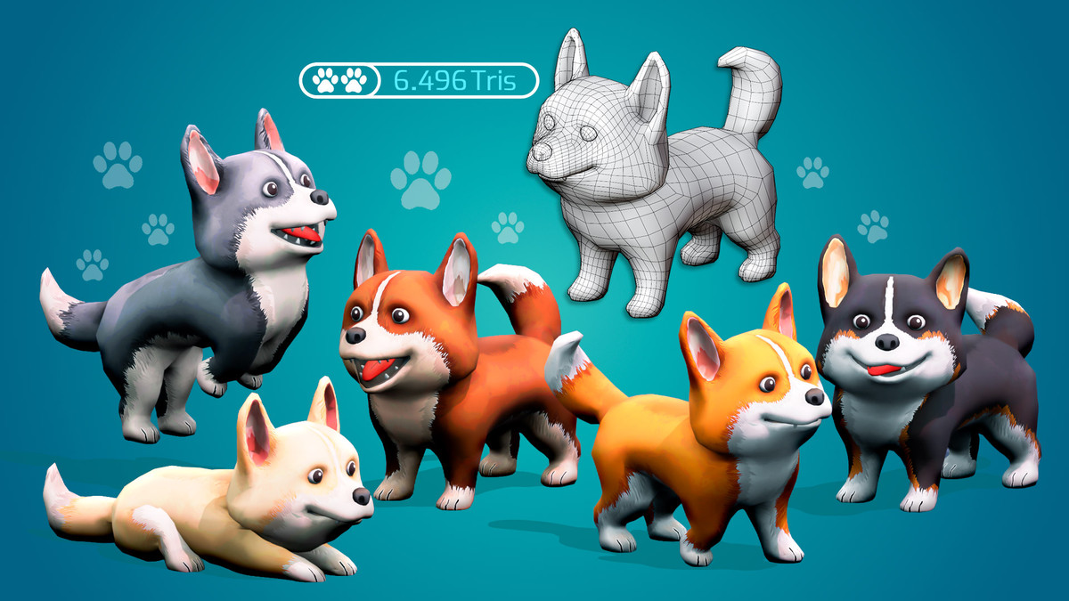 Stylized Dog 2
