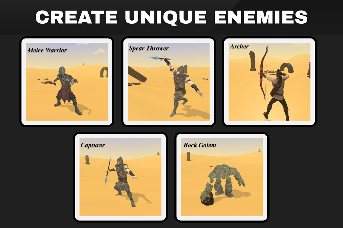 Combat AI Toolkit - Create Bosses & Enemies