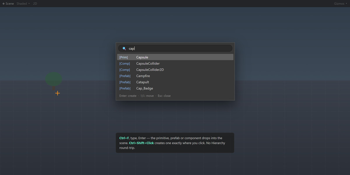 ScenePeek - Preview Icons, In-Scene Inspect, Create & Replace