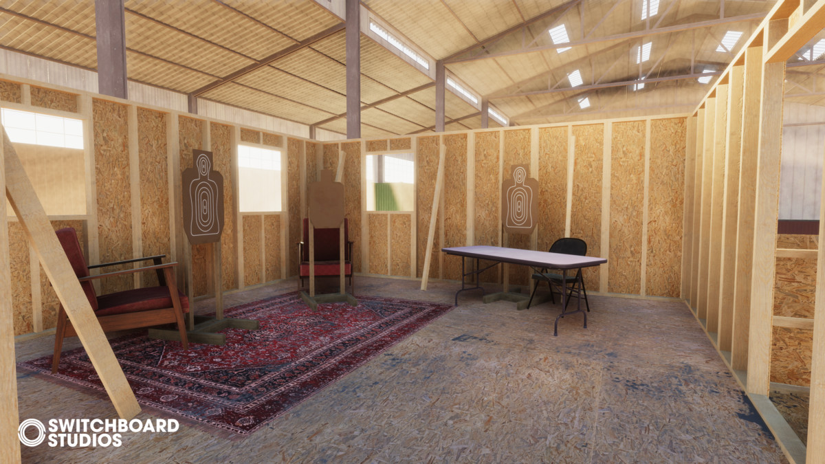 Shooting Range Training Arena