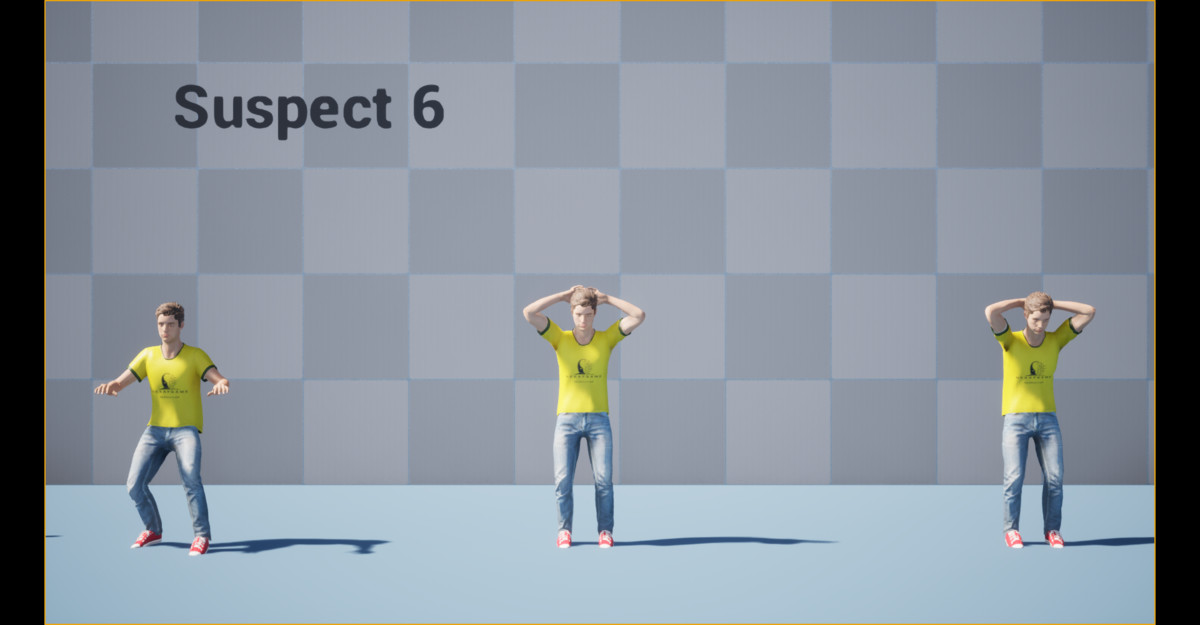 Crime Suspect Animation