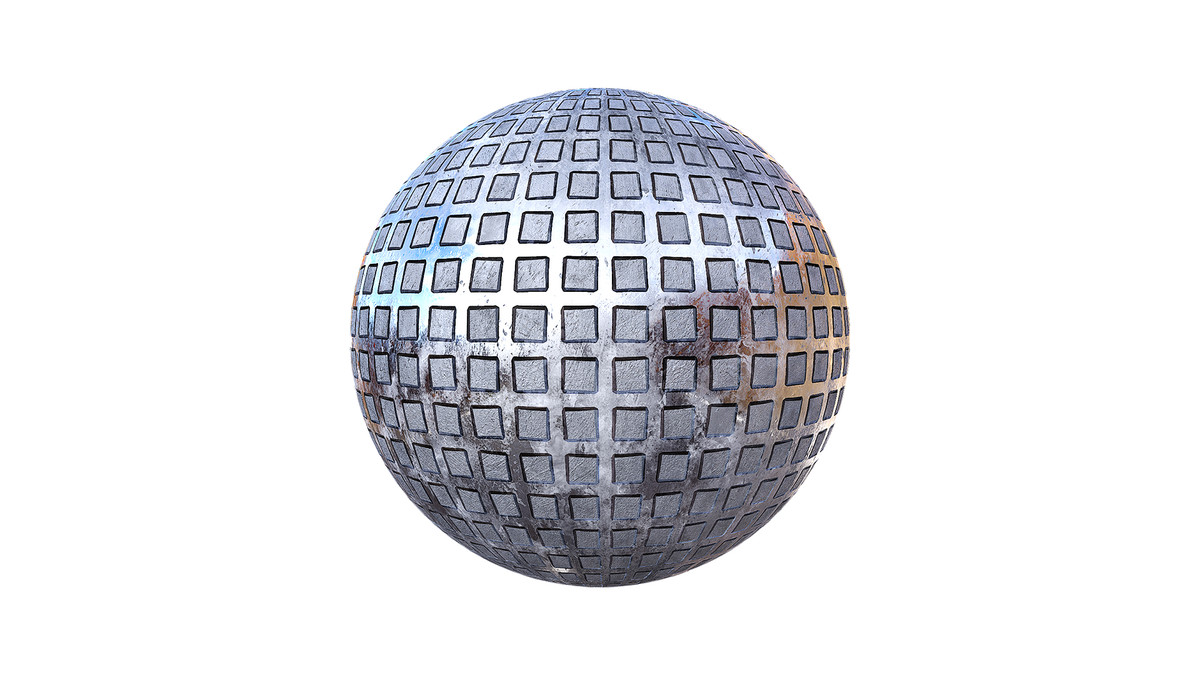 PBR Diamond Metal Plates textures