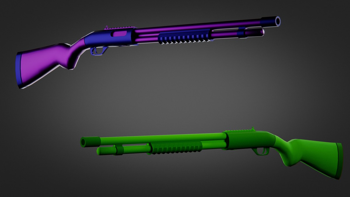 Weapon Color Skins Pack — 230 Variations