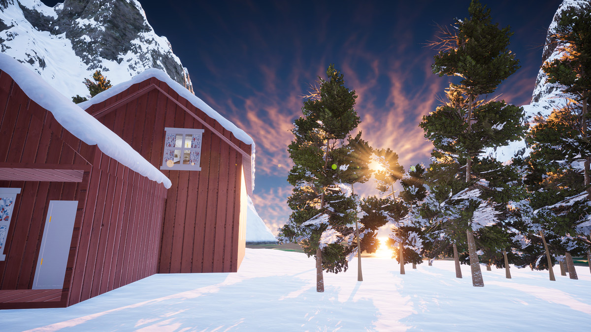 Snow-covered Island