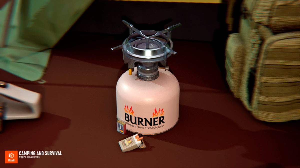 Camping and Survival Props Collection