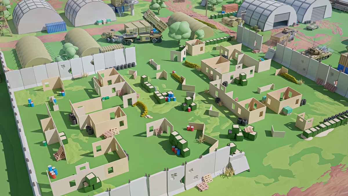 Military 2 - Low Poly 3D Models Pack