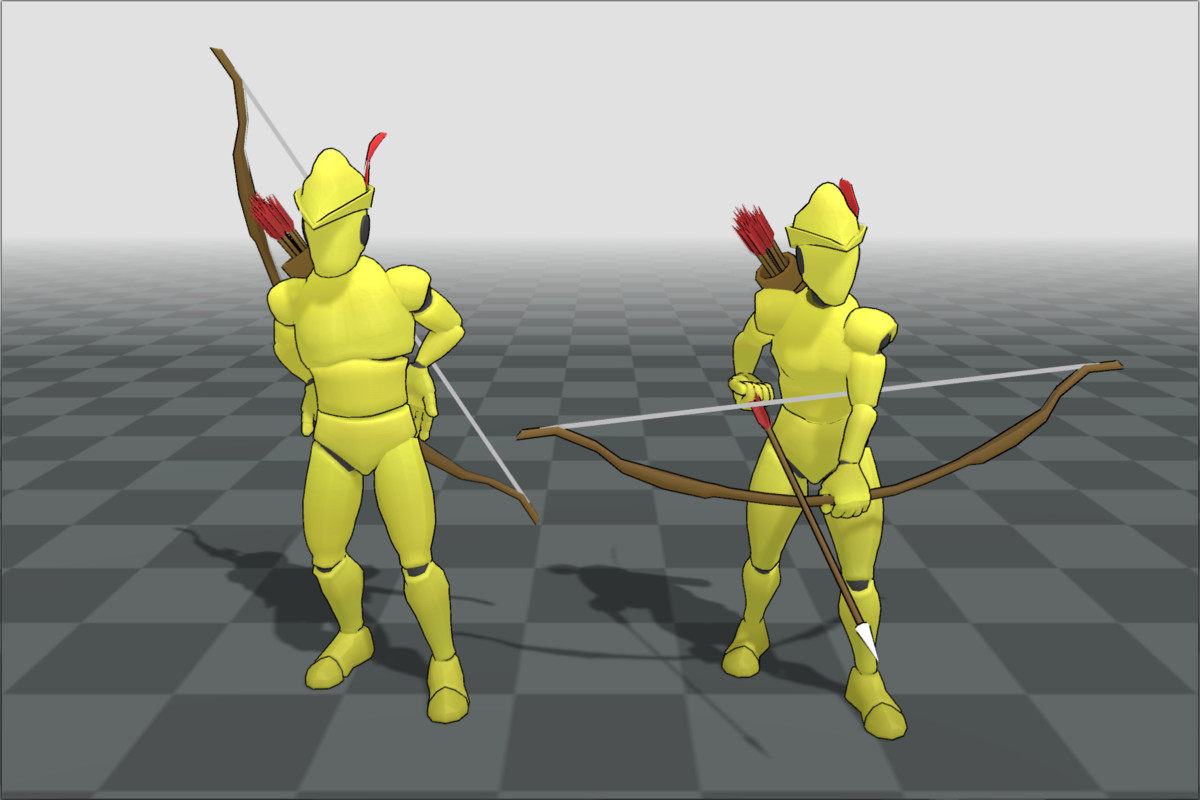 Human Archer Animations