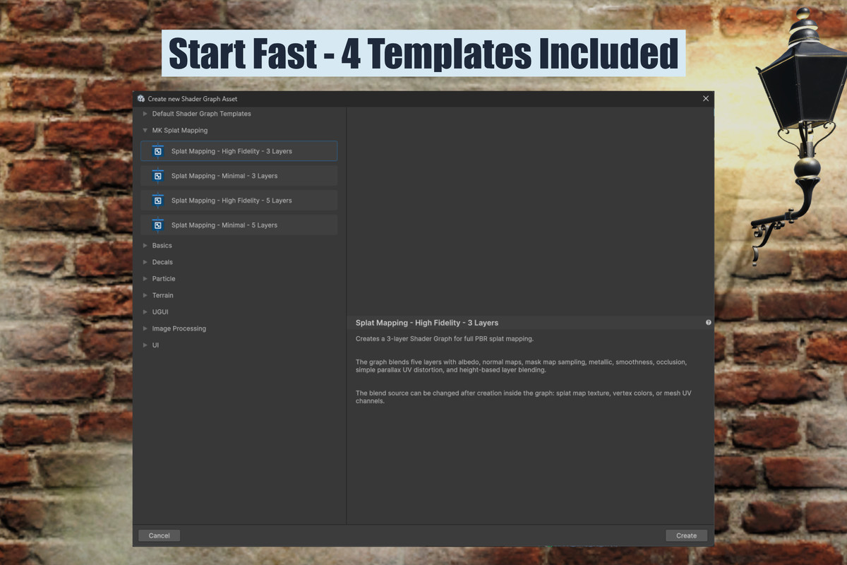 MK Nodes: Splat Mapping & Layered Materials for Shader Graph