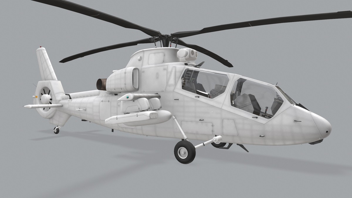 OH-1 Ninja Blank Livery Static (443)