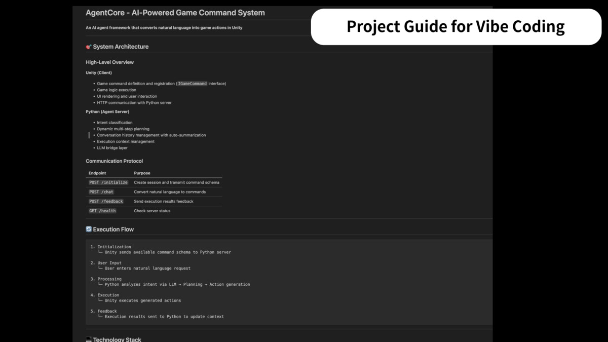 AgentCore – AI Game Command Framework