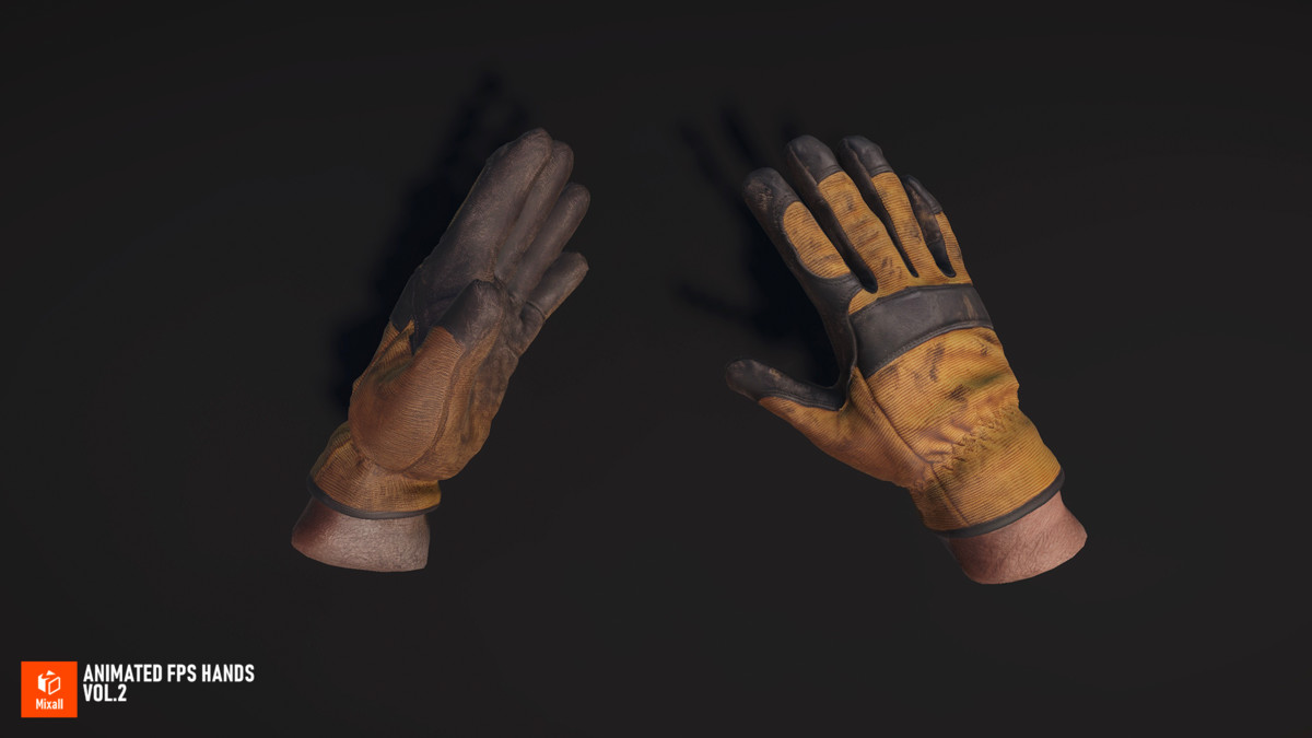 Animated FPS Hands Vol.2