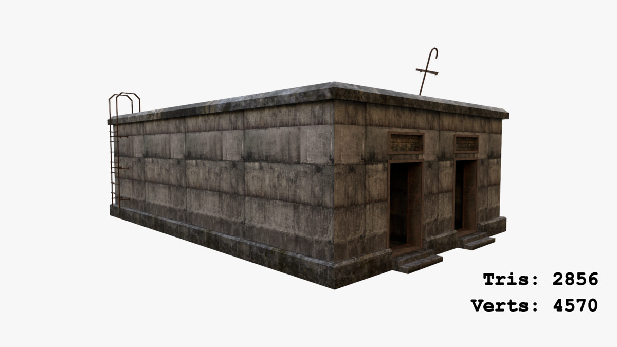 Abandoned Apocalyptic Buildings Mega Pack