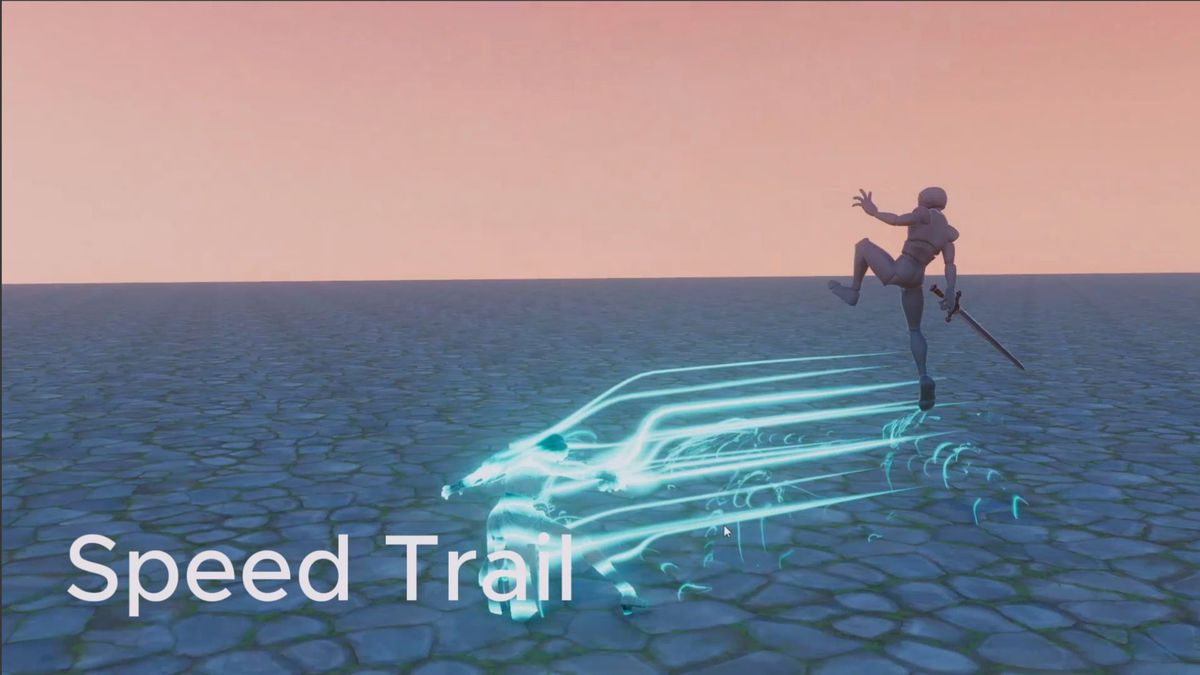Combat Flow Evasion Trail Effects